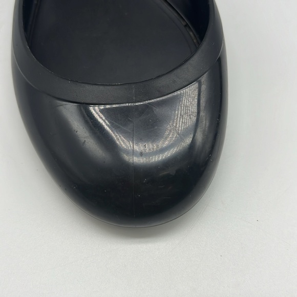 J Crew - Black Round Toe Ballet Flat Lightweight Jellies Ballet Flats Size 7 - Picture 4 of 14